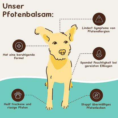 PfotenLiebe - Natürlicher Pfotenbalsam